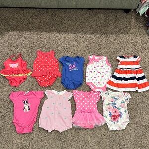 Baby Girl Summer 3-6 Month Clothes